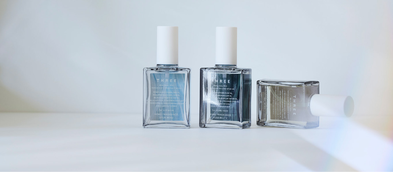 THREE HOME FRAGRANCE空間をデザインする。ホームフレグランス | THREE