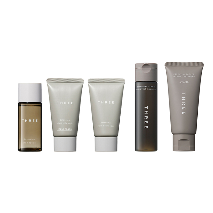 THREE バランシングステム & ヘアケア トライアルセット