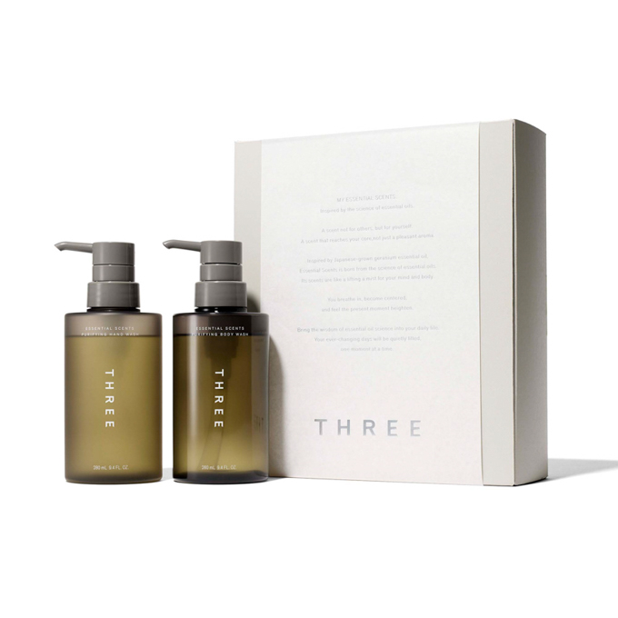 THREE エッセンシャルセンツ ボディリチュアル セット