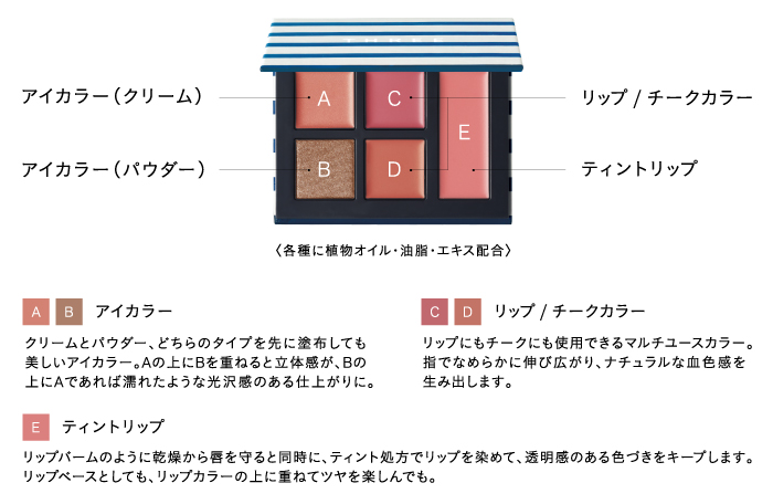 THREE ジュビリーコレクション パレット 2022 【限定】: ポイントメイクアップ | THREE（スリー）公式オンラインショップ